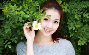 青春养眼美女图片_11