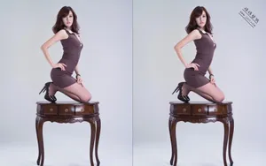 性感韩国美女壁纸_15