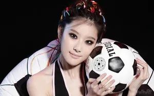 青春美少女张如意图片壁纸_11