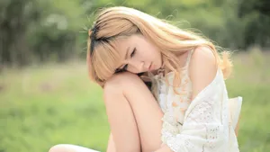 平面模特写真壁纸_3