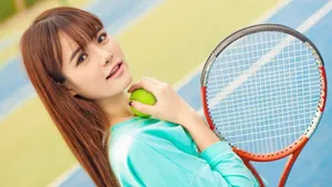 清纯运动美女桌面壁纸_7