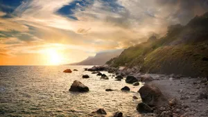大海海岸岸边风景壁纸_8