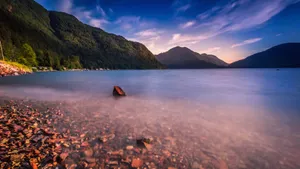 加拿大温哥华哈里森湖风景图片_9