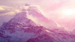 优美的山峰山顶图片_7