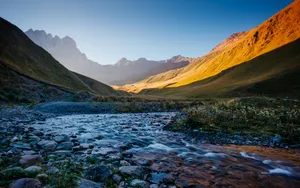山脉,山峰,山顶风景图片_10