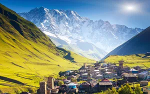 山脉,山峰,山顶风景图片_13