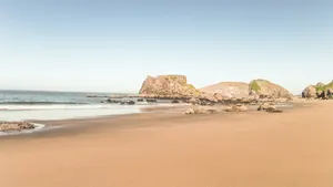 海浪沙滩图片壁纸_6