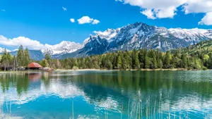唯美湖光山色图片壁纸_2