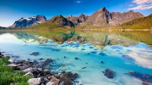 唯美湖光山色图片壁纸_7