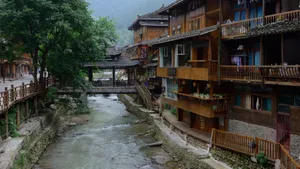 贵州西江千户苗寨旅游风光_4