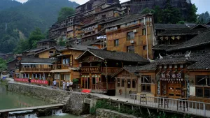 贵州西江千户苗寨旅游风光_5