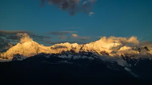 云南梅里雪山图片_12
