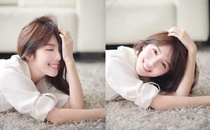 居家美女写真壁纸_3