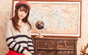 校园美女清新壁纸_3