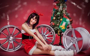 喜庆甜美公主清纯美女图片壁纸_5