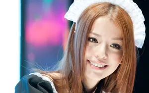 性感甜美美女桌面壁纸_7