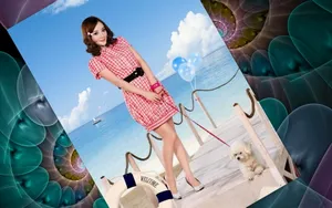 女艺人李小璐美女壁纸_7