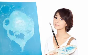 花非花雾非雾杨紫桌面壁纸_10