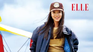 ELLE 法国时装美女壁纸_4