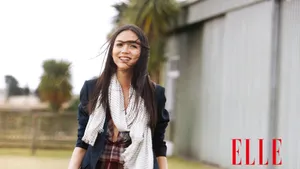 ELLE 法国时装美女壁纸_6