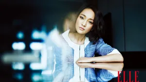 ELLE 法国时装美女壁纸_12