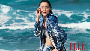 ELLE 法国时装美女壁纸_19