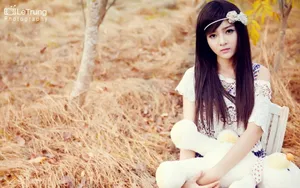 懵懂青春少女壁纸