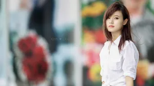 盛夏清凉美女桌面壁纸_2