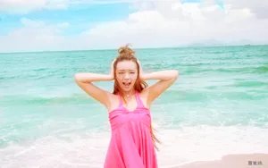 香港“后花园”南丫岛裴紫绮壁纸_3
