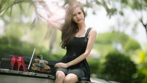 心动萌美女壁纸_8