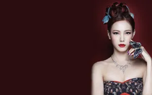 Jewelry美女组合电脑壁纸_3