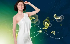 关之琳桌面壁纸