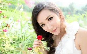美女黎悦汐模特桌面壁纸_7
