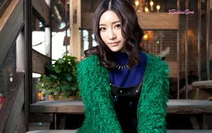 甜美系女生自拍桌面壁纸_5