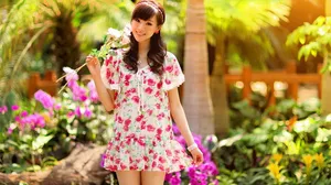 甜美娇俏小佳人图片壁纸_6