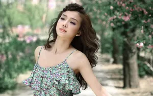 清纯可人的小美女壁纸_6