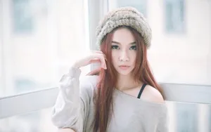 唯美女生私房写真壁纸_3