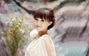唐嫣唯美梦幻春之恋壁纸_4