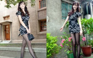长腿阳光美女桌面壁纸_7