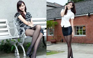 长腿阳光美女桌面壁纸_11