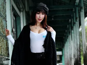 甜美笑容美女吕品义壁纸_10
