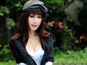 甜美笑容美女吕品义壁纸_13