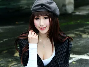 甜美笑容美女吕品义壁纸_14