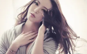 美女高清特写图片壁纸_9