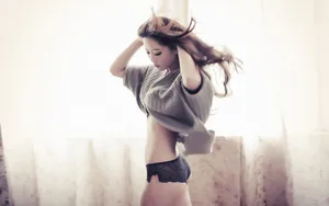 美女高清特写图片壁纸_10
