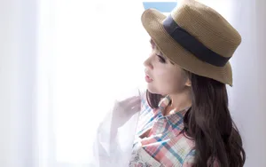 青春萌少女图片壁纸