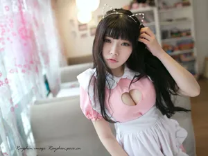 粉嘟嘟的萝莉美女壁纸_5