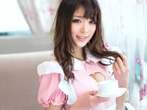 粉嘟嘟的萝莉美女壁纸_11