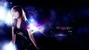 少女时代黑色唯美壁纸_7