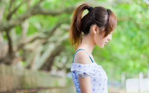 台湾果子MM花间精灵美图壁纸_10
